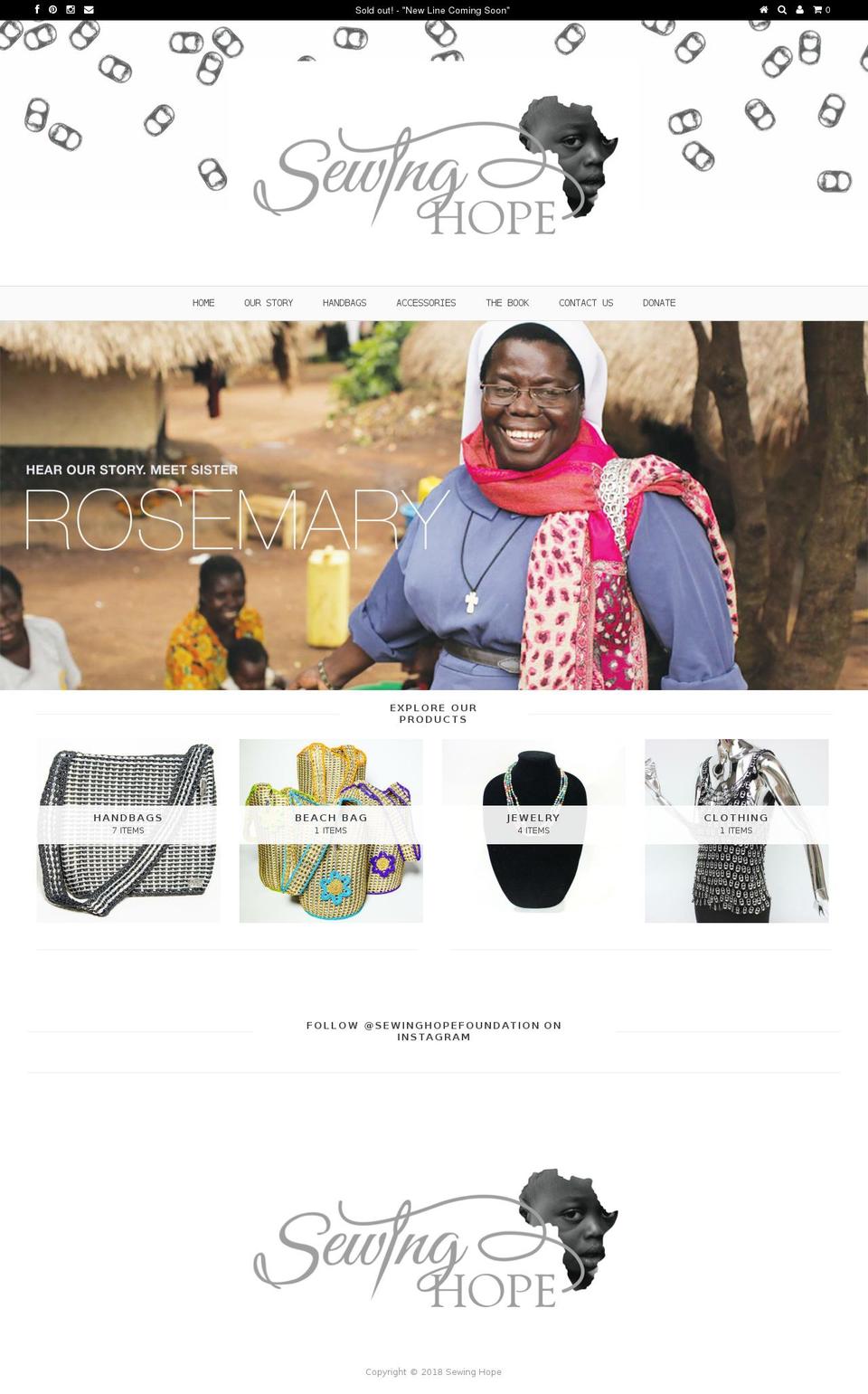 sistersunited.com — Shopify storefront screenshot