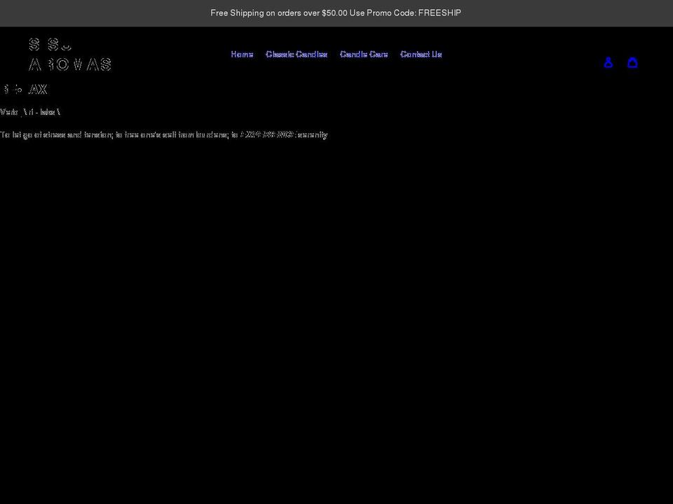 sisuaromas.com shopify website screenshot