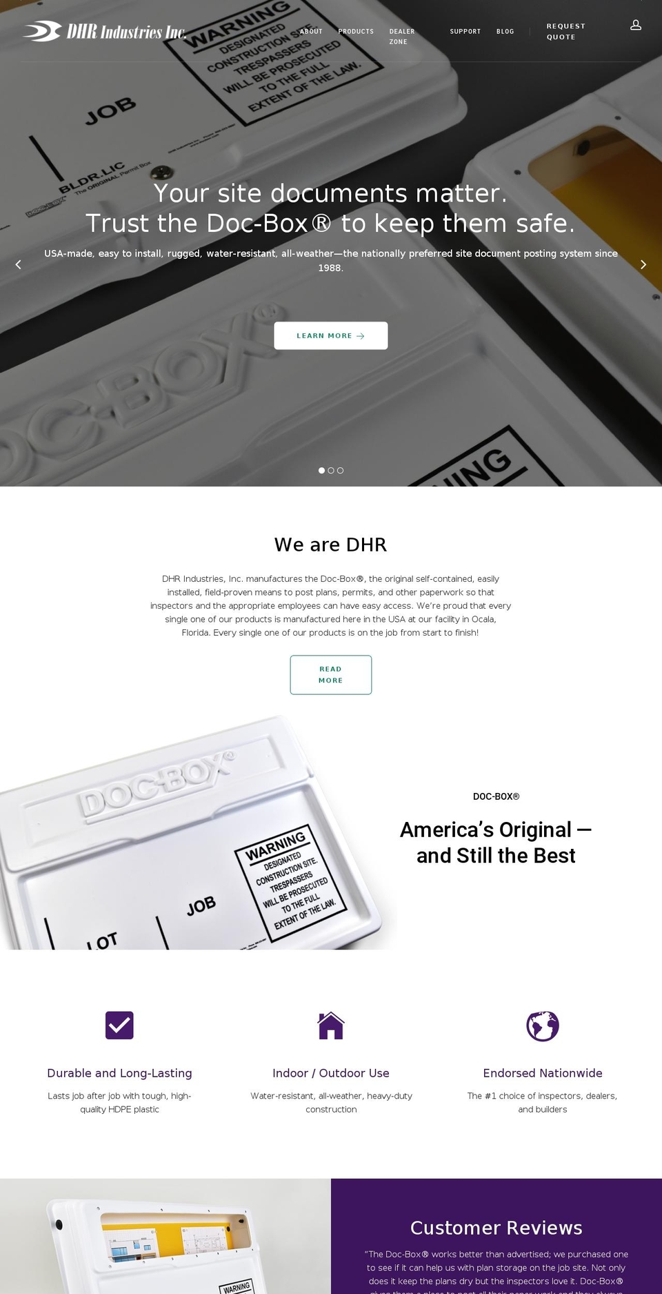 sitedocumentprotection.com — Shopify storefront screenshot