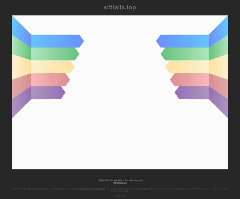 sititalia.top shopify website screenshot