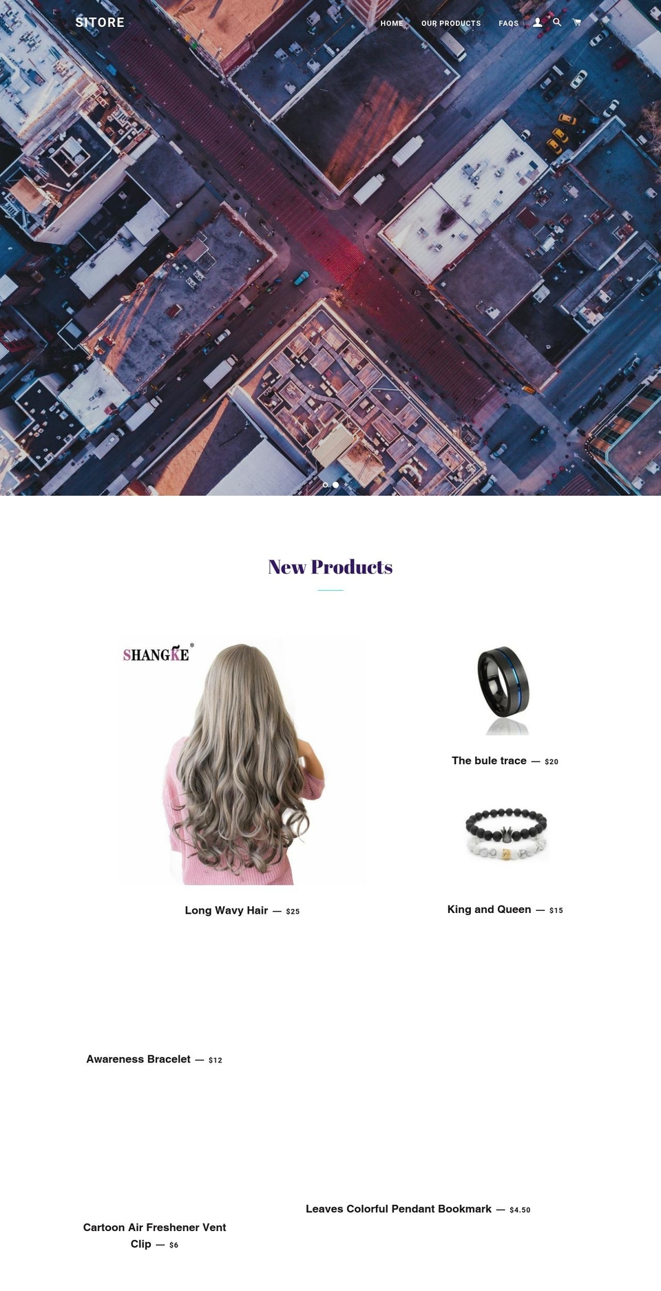 sitore.com shopify website screenshot