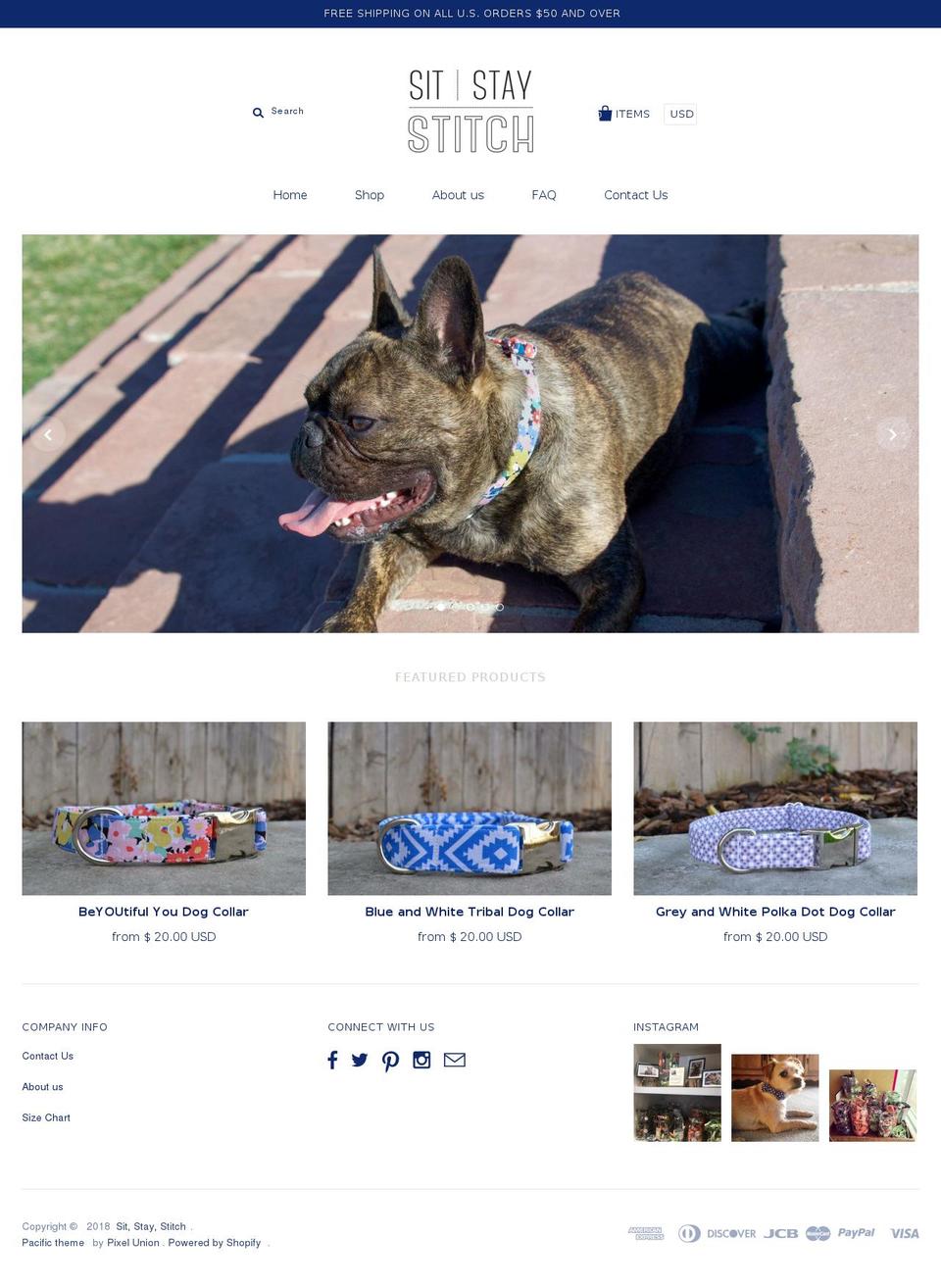 sitstaystitch.com shopify website screenshot