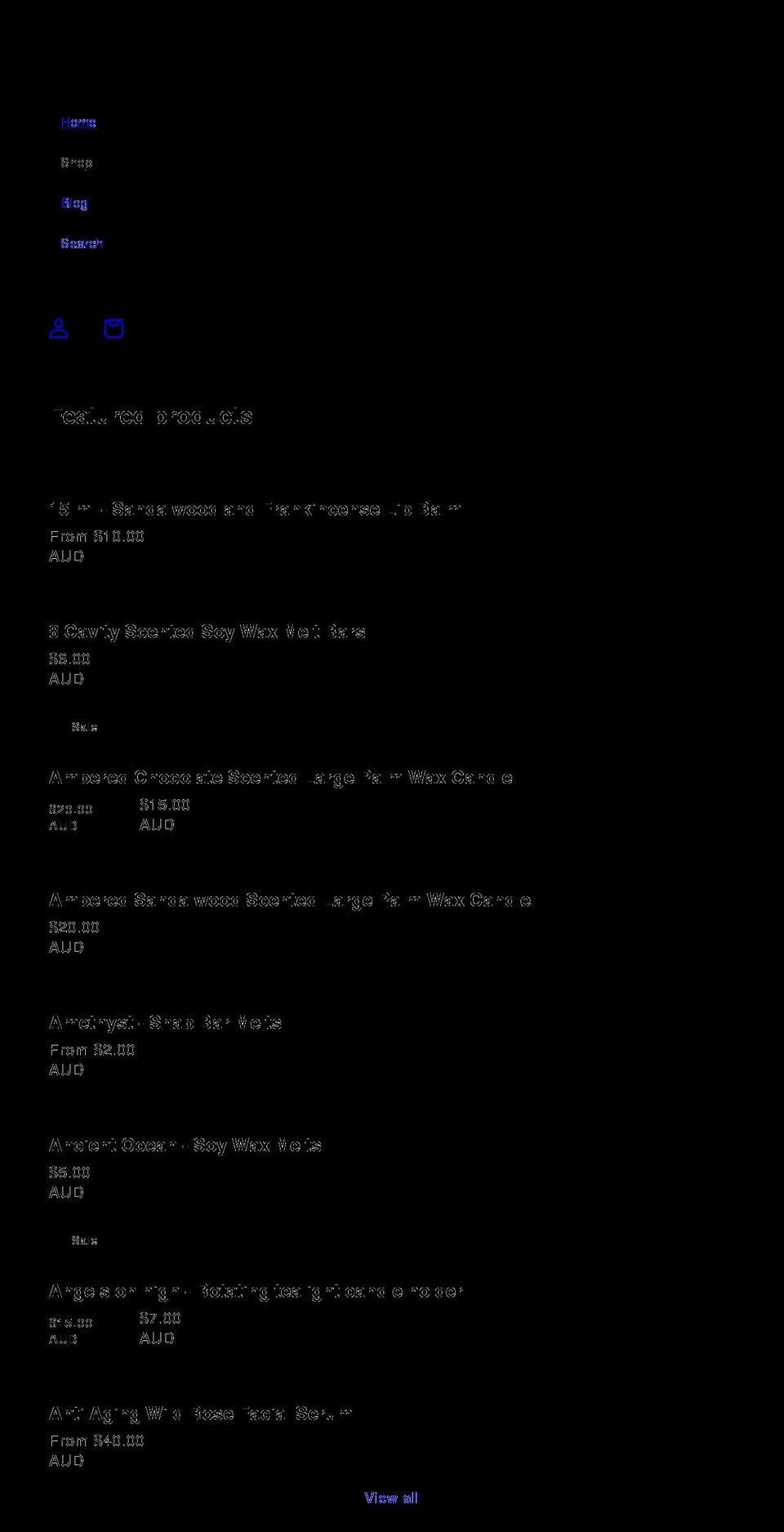 sixthspice.com shopify website screenshot