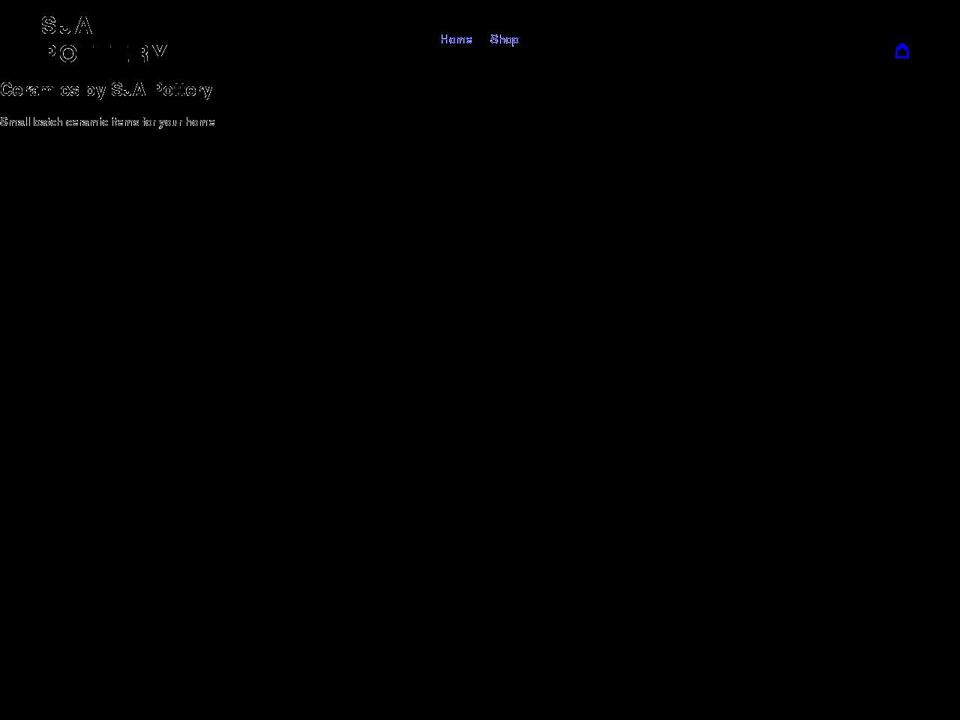 sjapottery.com shopify website screenshot