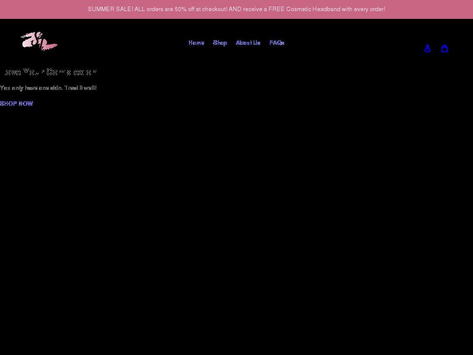 sjcomplexion.com shopify website screenshot