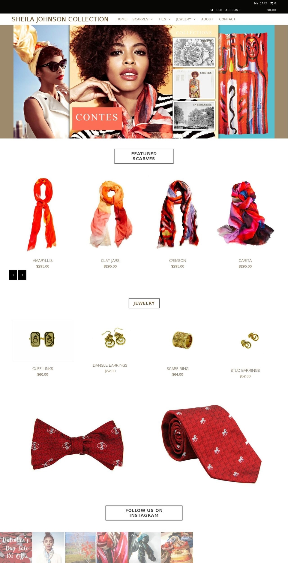sjfashions.com shopify website screenshot