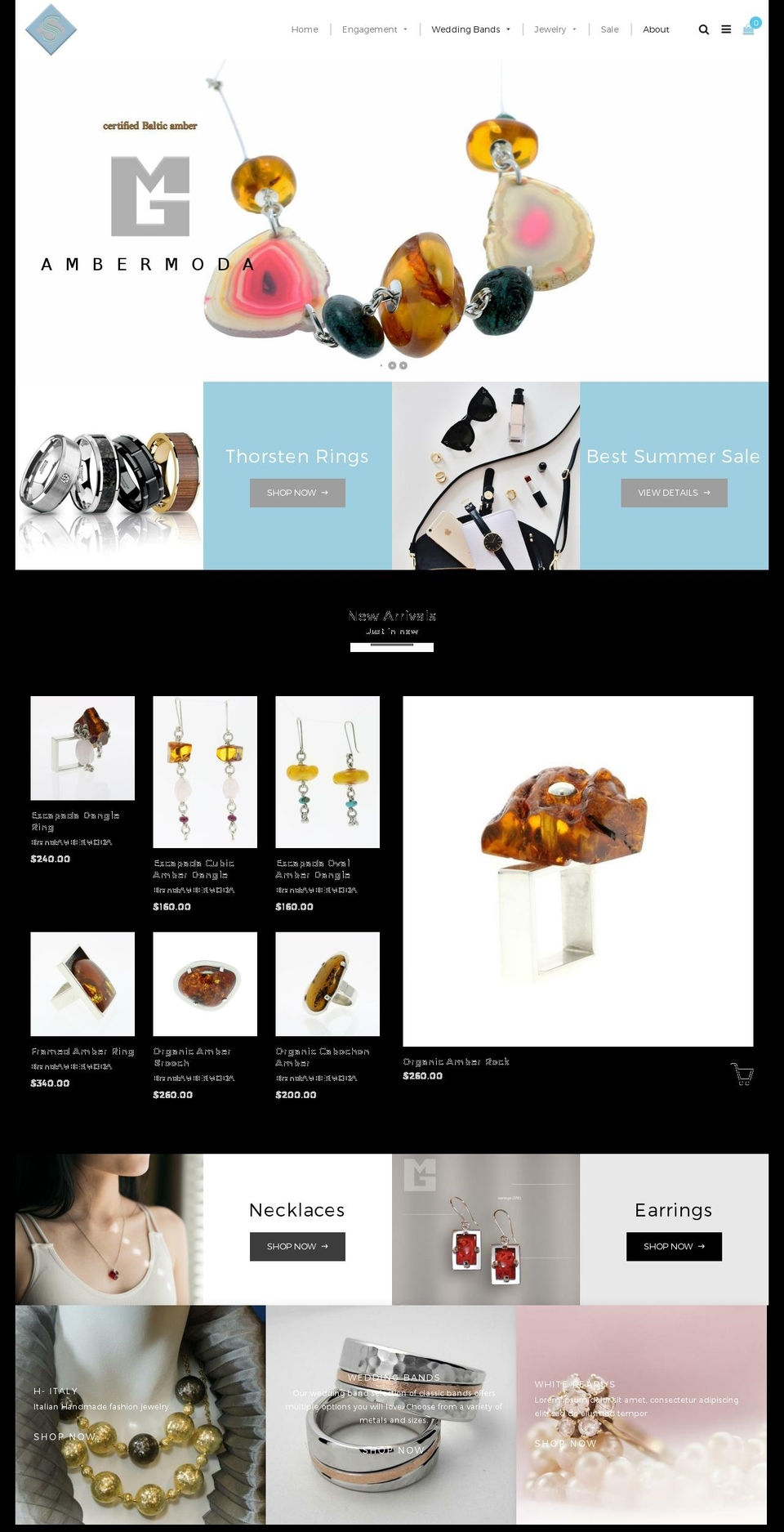 sjlure.com shopify website screenshot