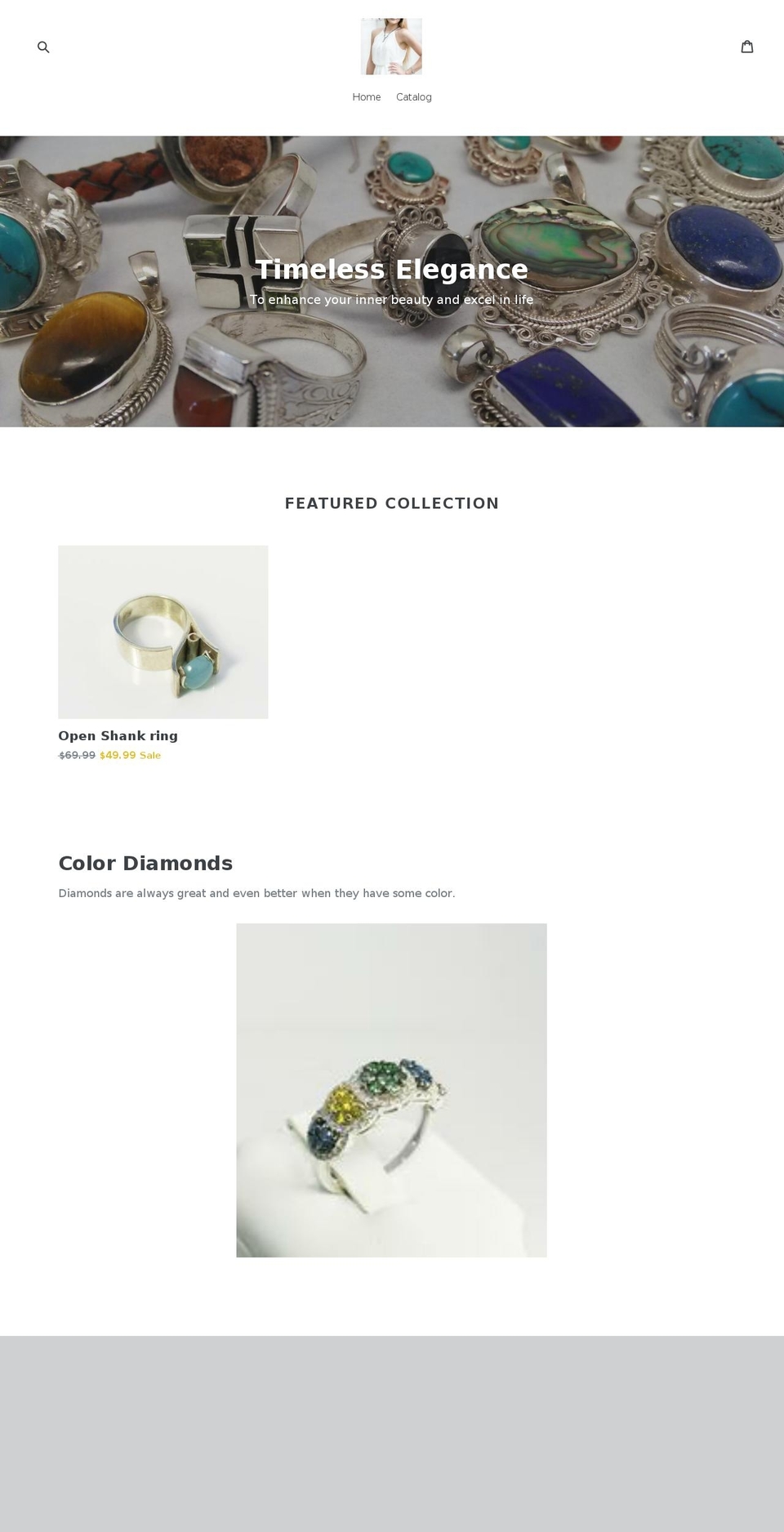sjmfinejewelers.com shopify website screenshot