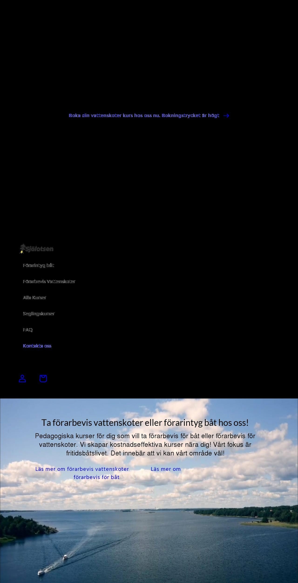 sjolotsen.se shopify website screenshot