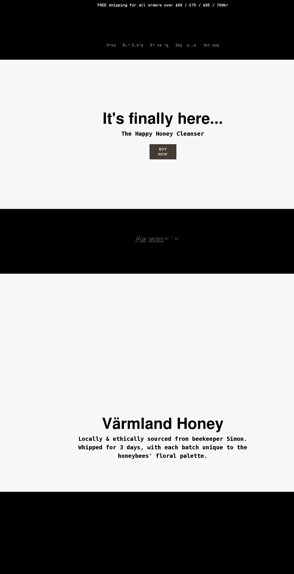 sjoskin.com shopify website screenshot