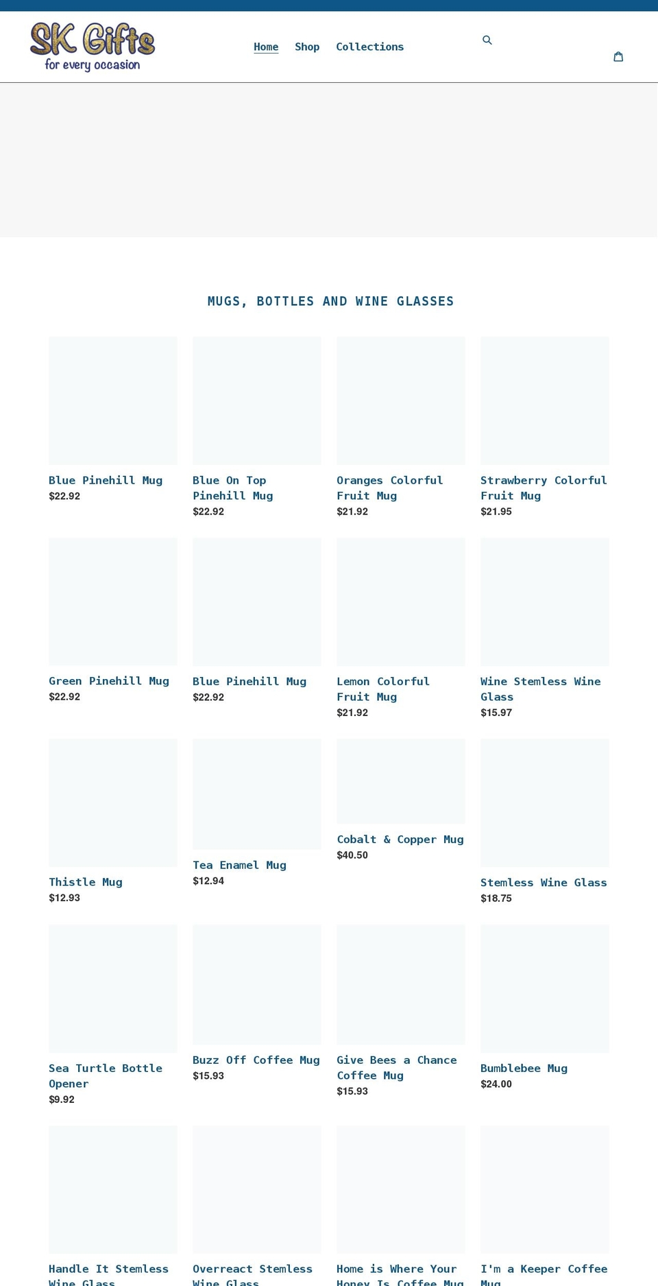 sk-gifts.com shopify website screenshot