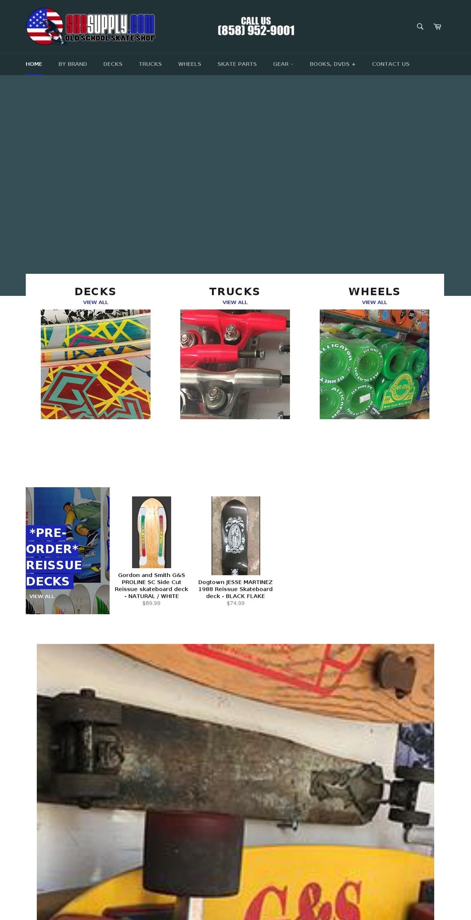 sk8supply.com shopify website screenshot