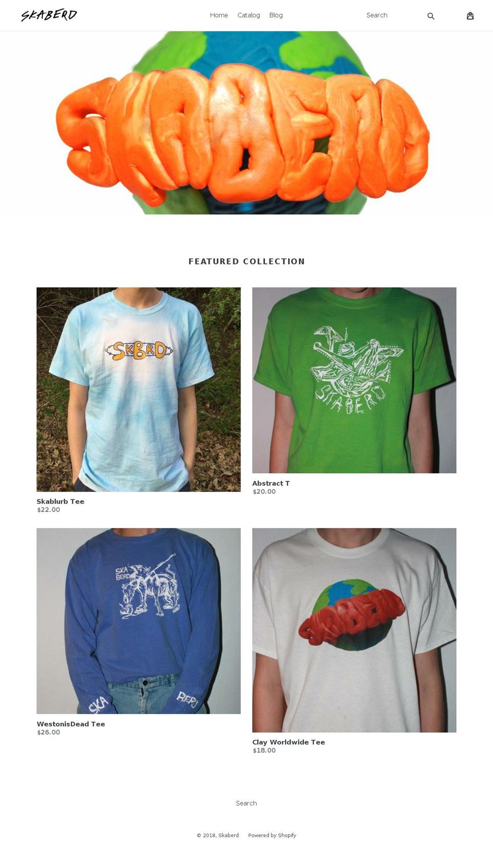 skaberd.com — Shopify storefront screenshot