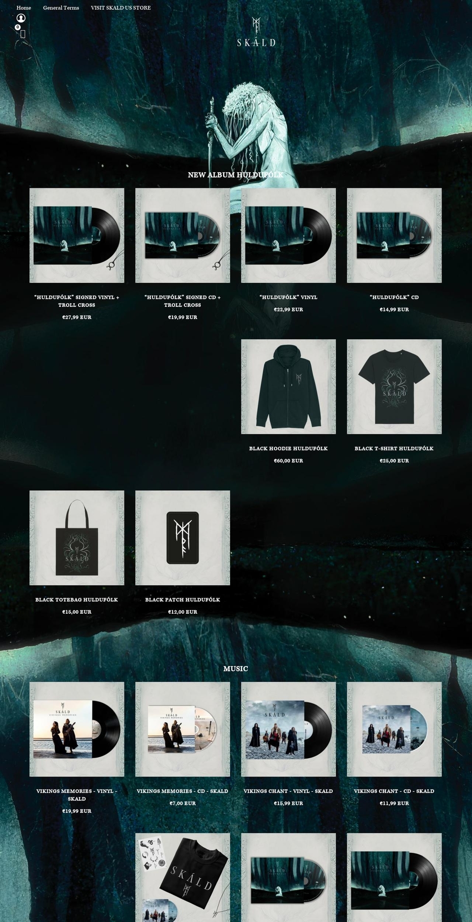 FH--Dec Shopify theme site example skald.shop