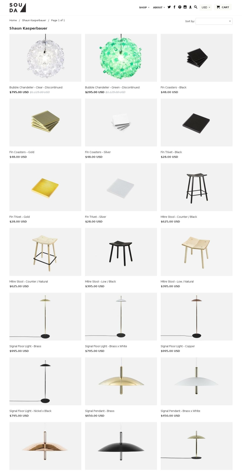 skasperbauer.com shopify website screenshot