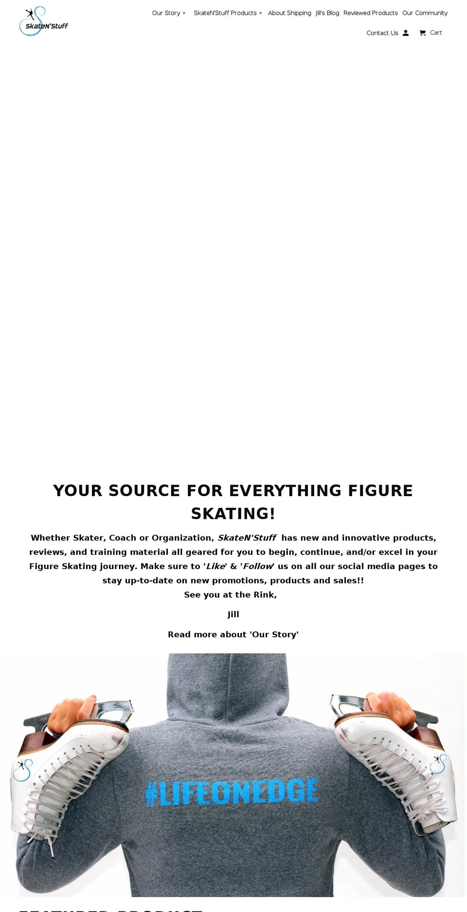 skatenstuff.com — Shopify storefront screenshot