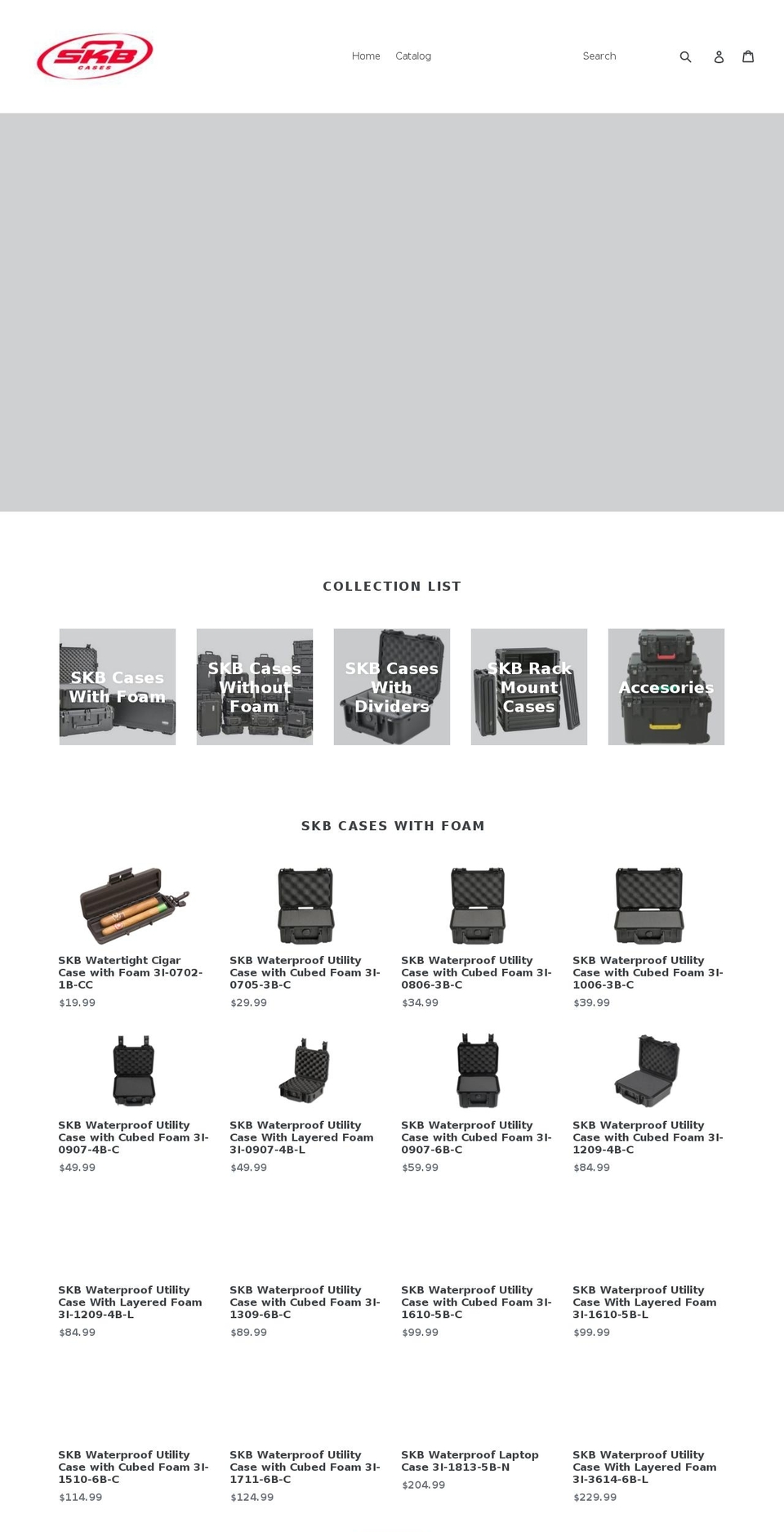 skbusa.com — Shopify storefront screenshot