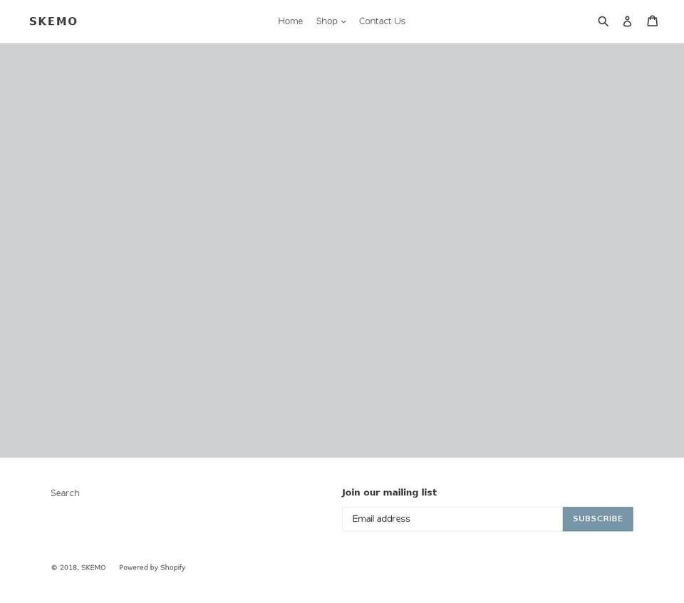 skemo.com shopify website screenshot