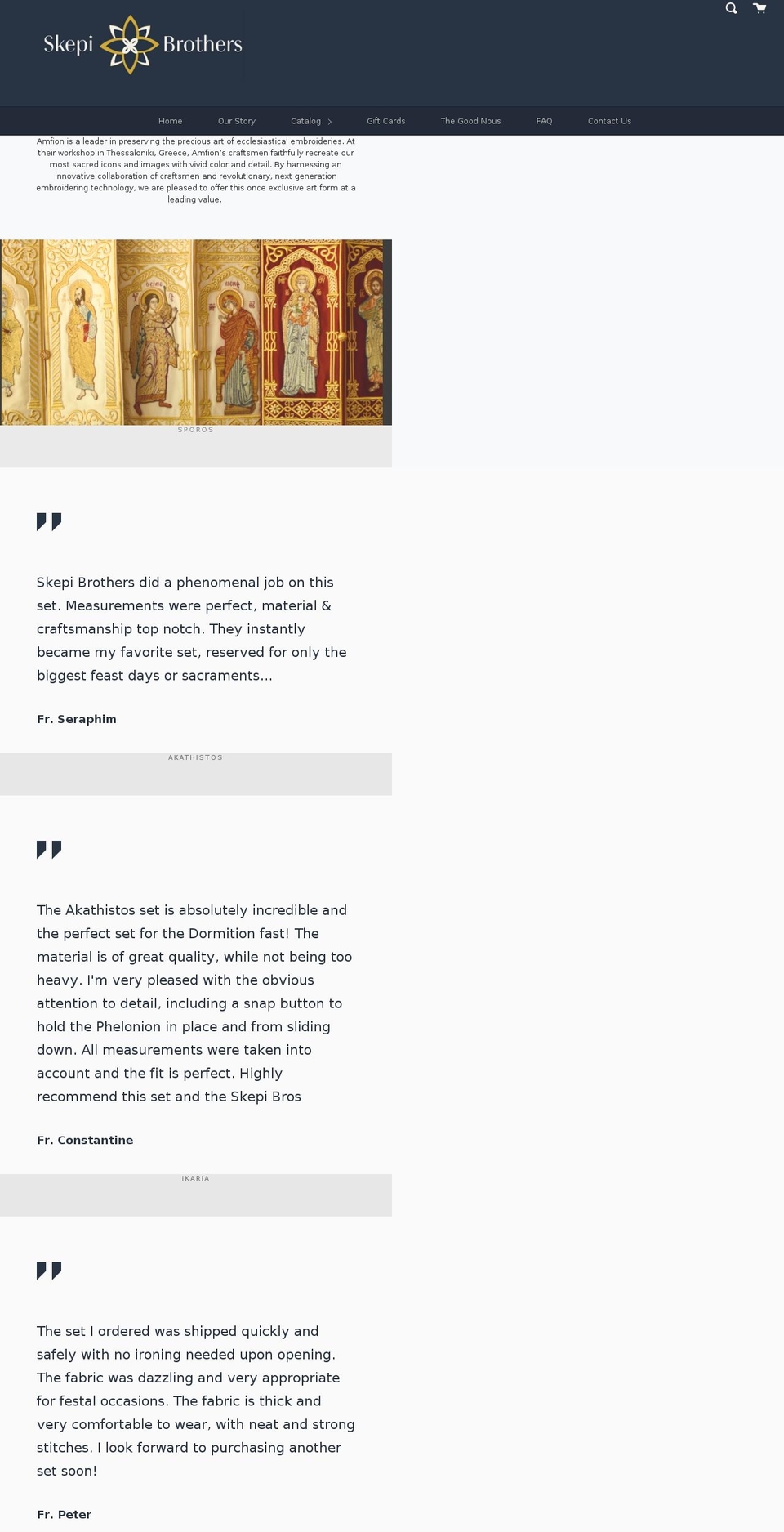 skepibrothers.com shopify website screenshot
