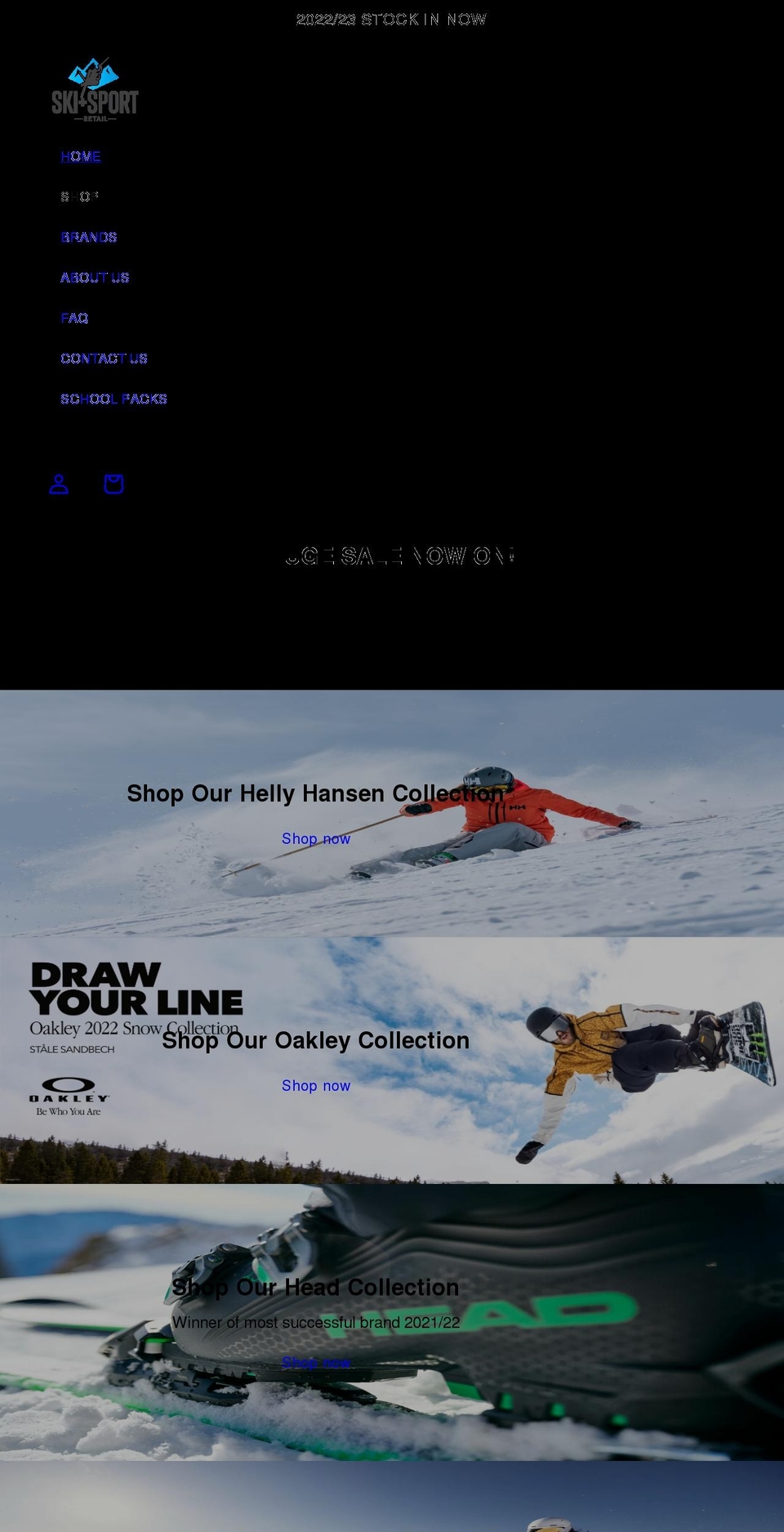 skiandsportretail.co.uk shopify website screenshot