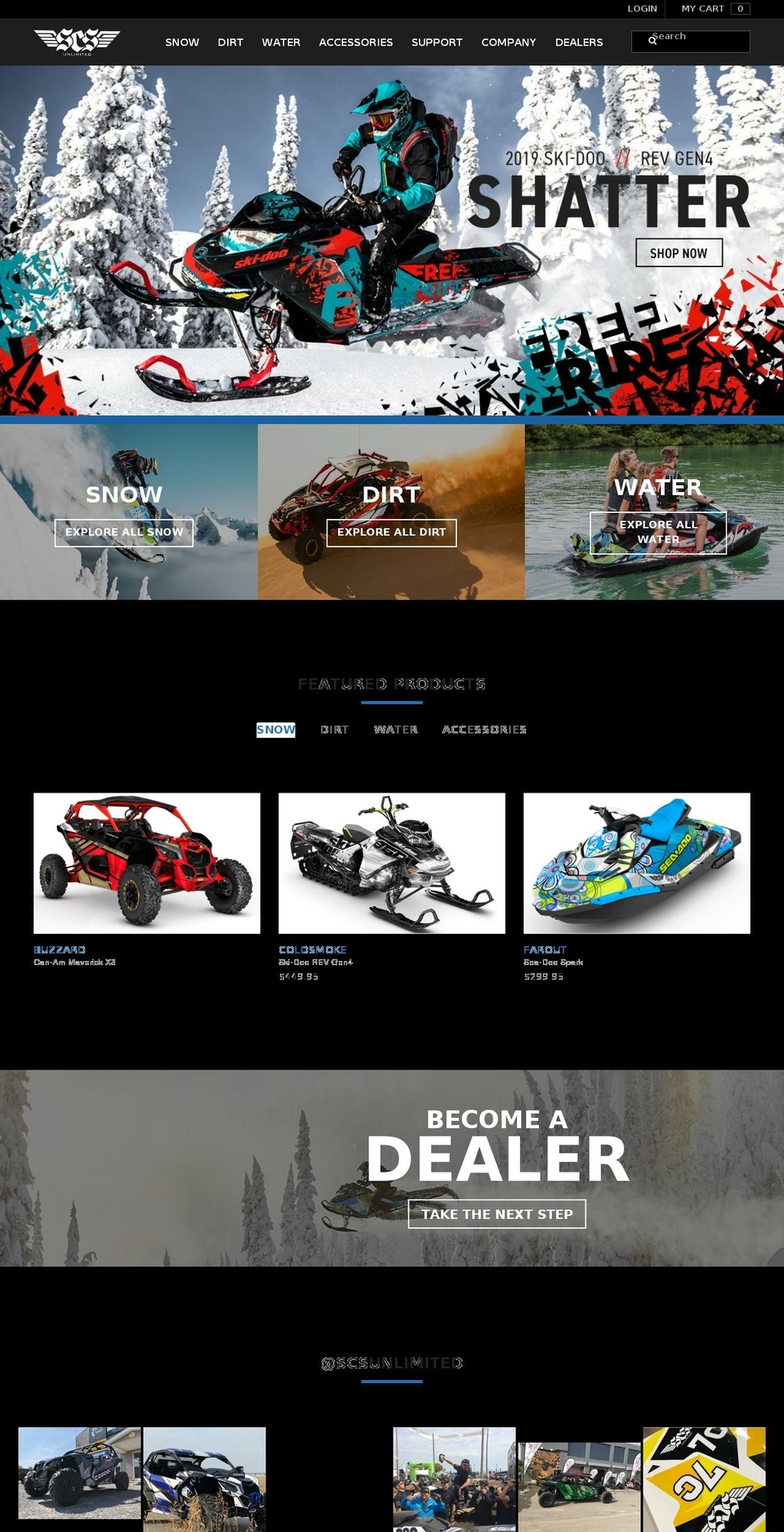 Live 8\/1 - SCS Theme|Swatches|03\/29\/17 Bold Test Shopify theme site example skidoowrap.com