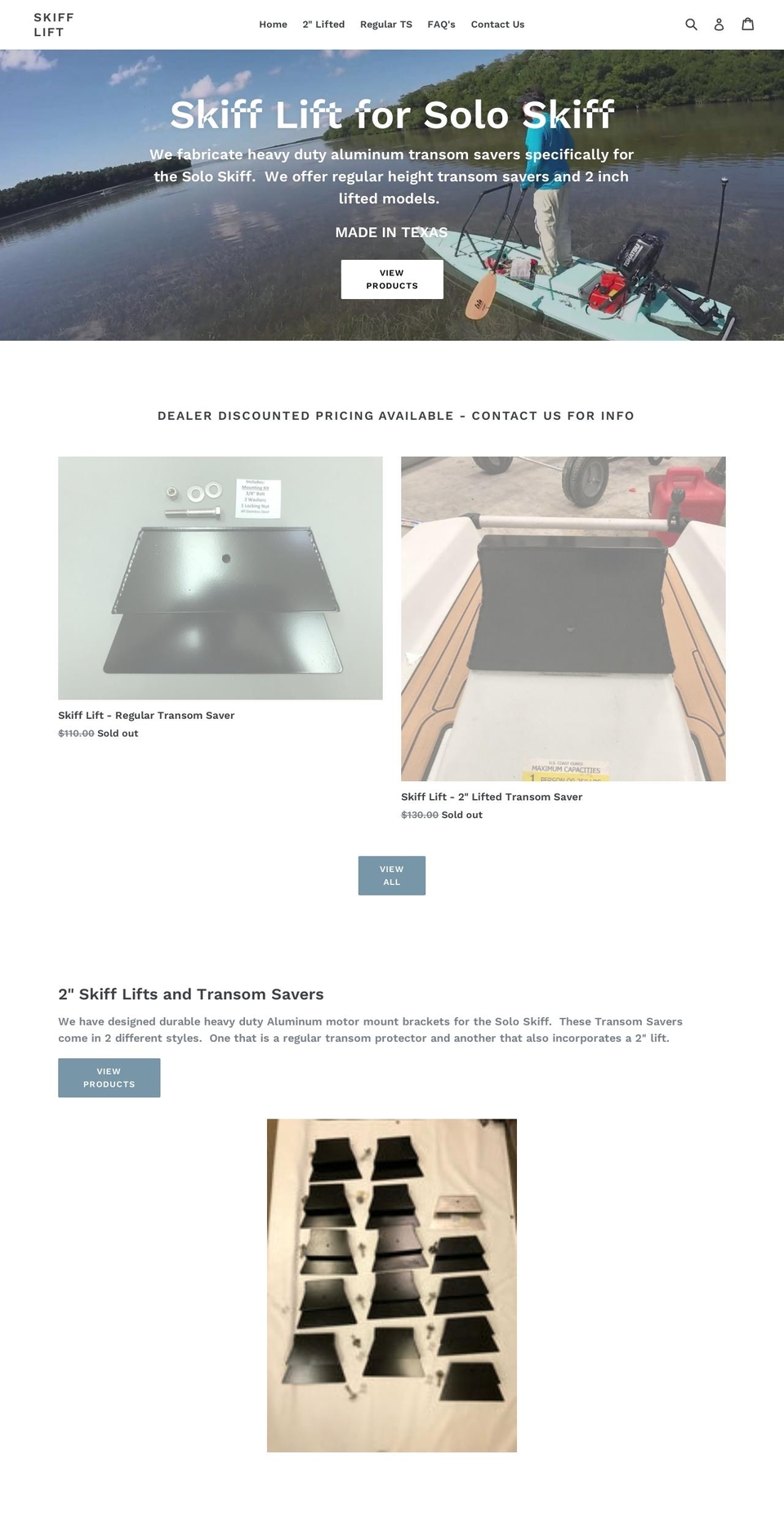 skifflift.com shopify website screenshot