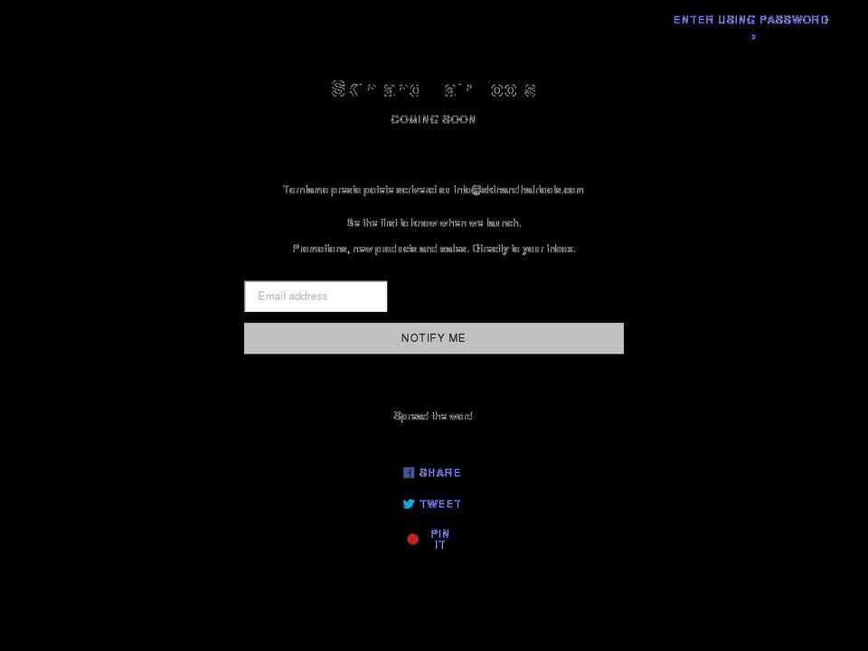 skin-and-hair-tools.myshopify.com shopify website screenshot