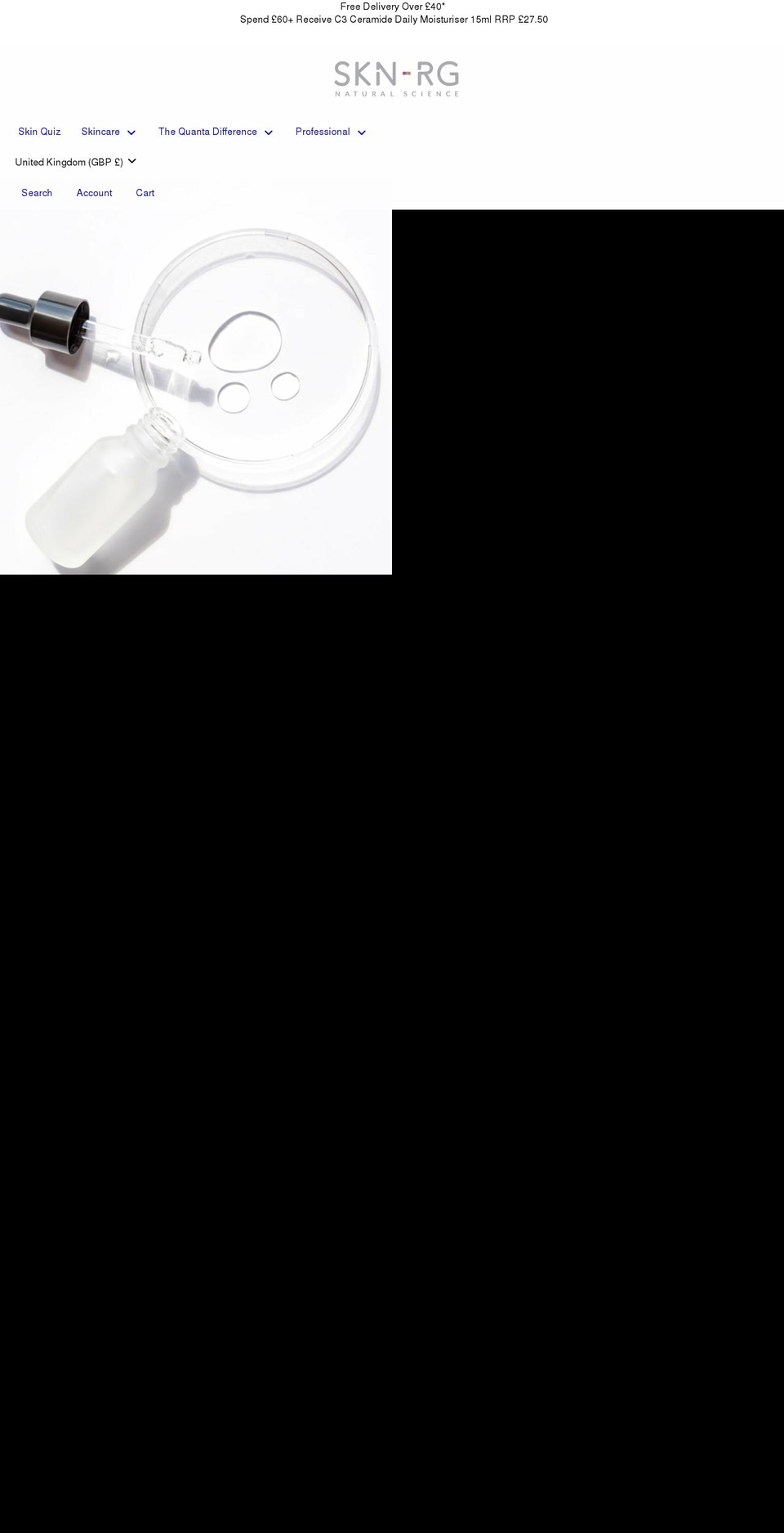 skin-rg.com shopify website screenshot