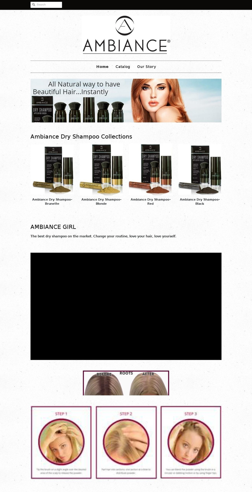 skinambiance.com — Shopify storefront screenshot