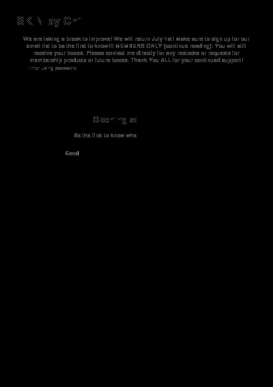 skinbychi.com shopify website screenshot