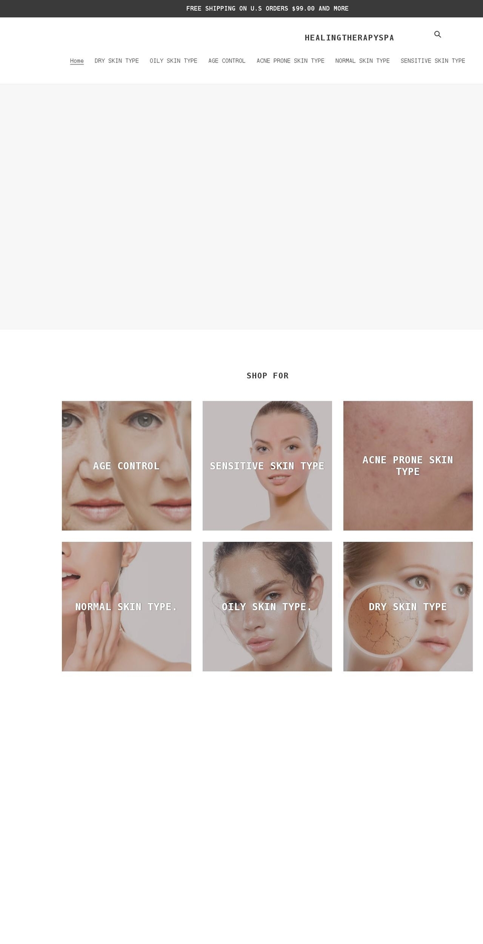 skincarebyht.com shopify website screenshot