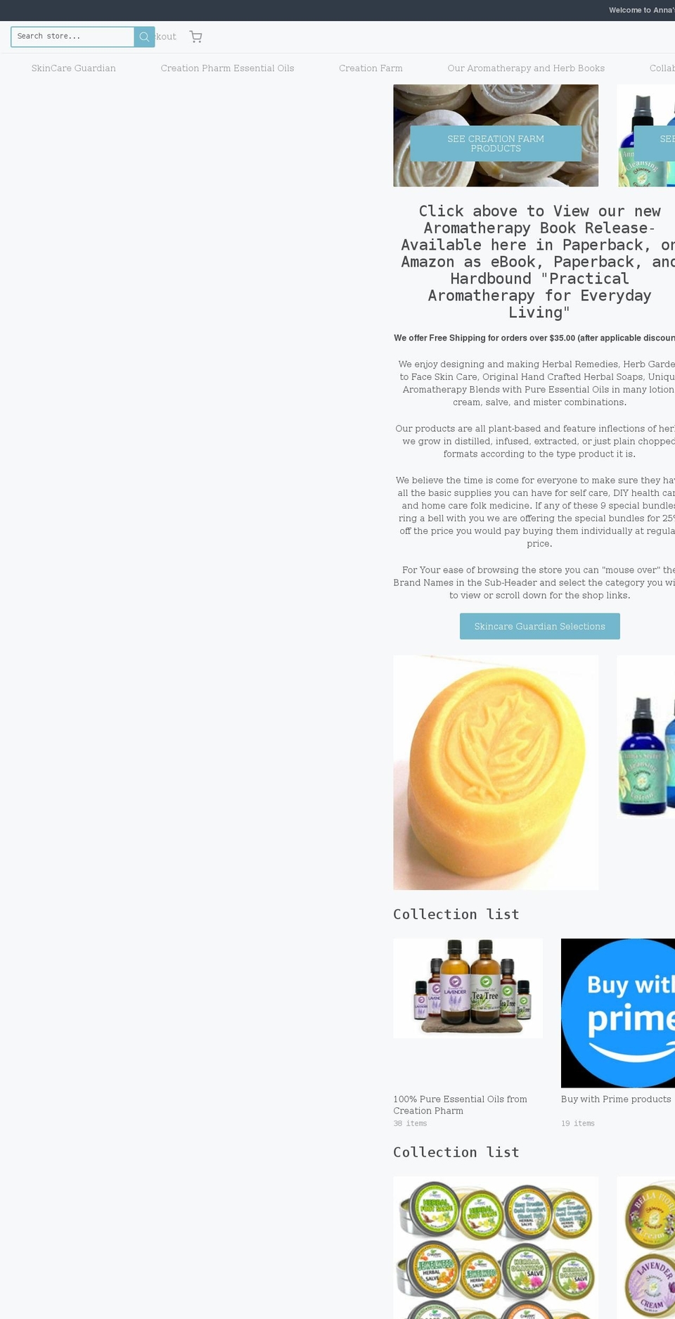 skincareguardian.com shopify website screenshot
