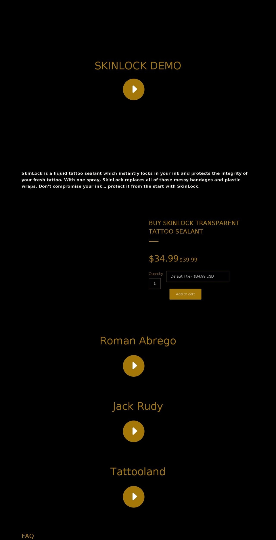 skinlockeurope.com shopify website screenshot