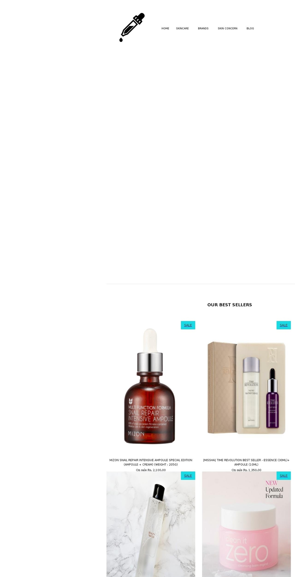 skinnmore.com — Shopify storefront screenshot