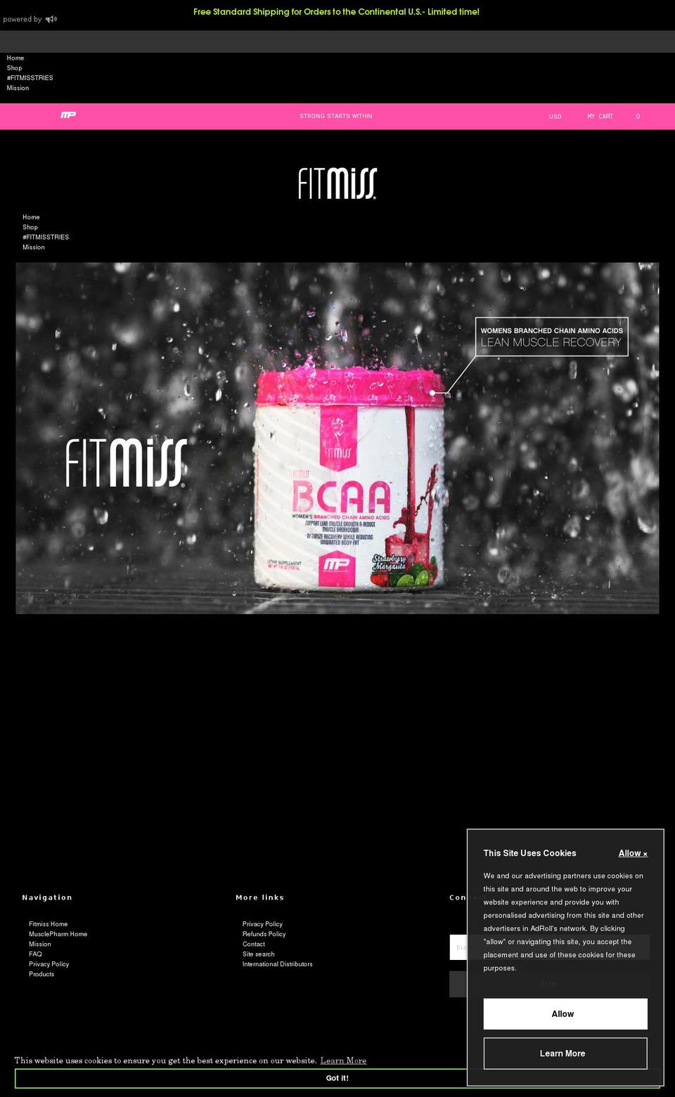 skinnymiss.com — Shopify storefront screenshot