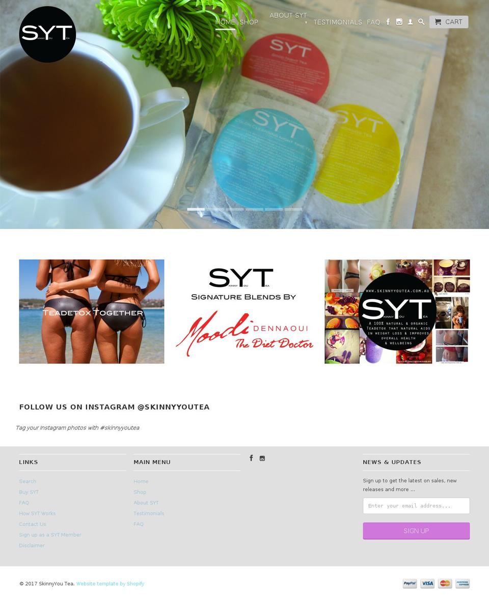 archive Shopify theme site example skinnyyoutea.com.au
