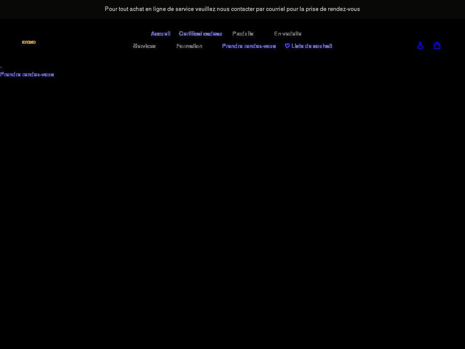 skinstudiobeauteetbienetre.com shopify website screenshot