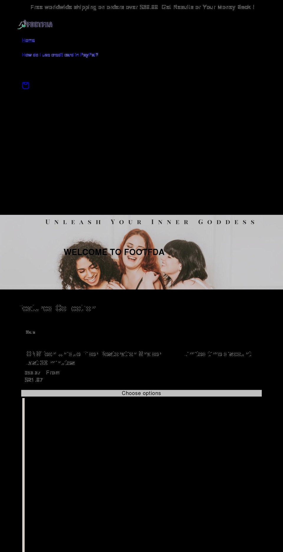 skintenders.com shopify website screenshot