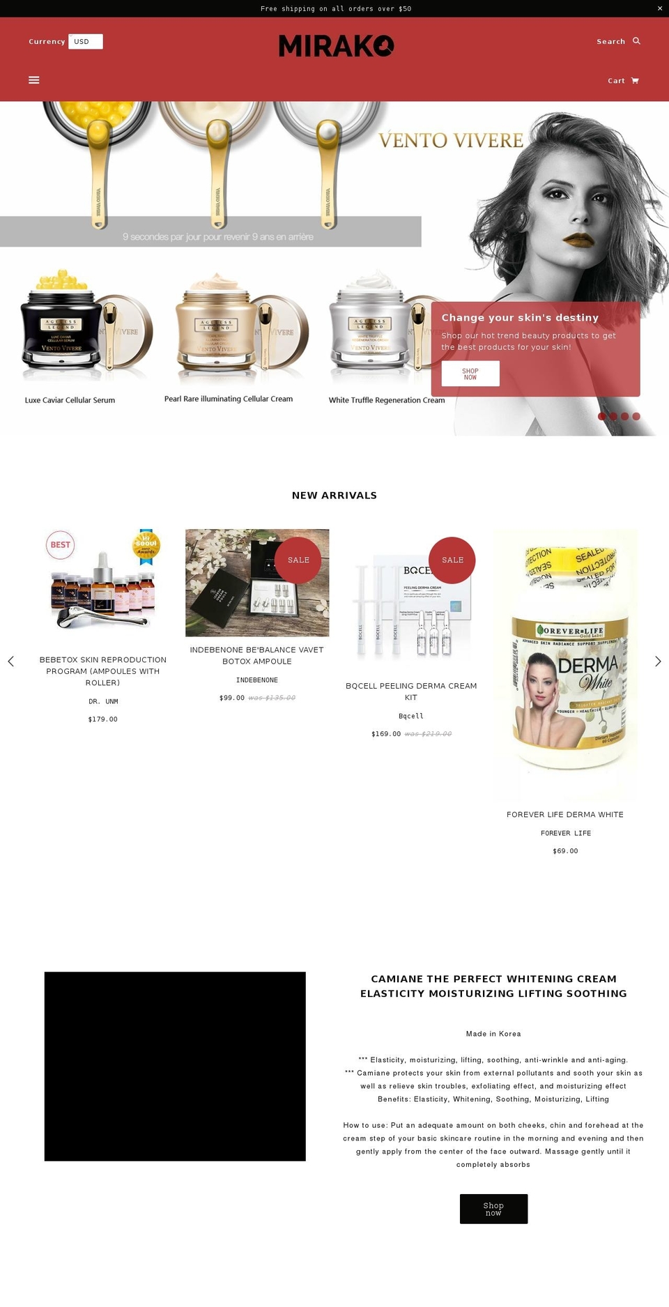 skintical.com — Shopify storefront screenshot