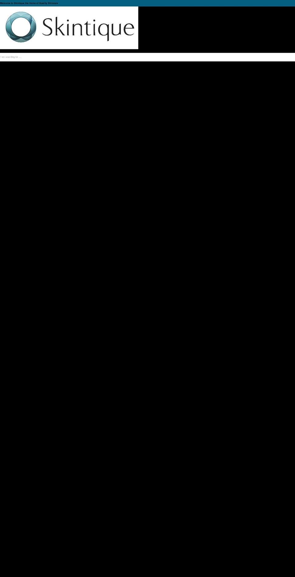 skintique.co.uk shopify website screenshot