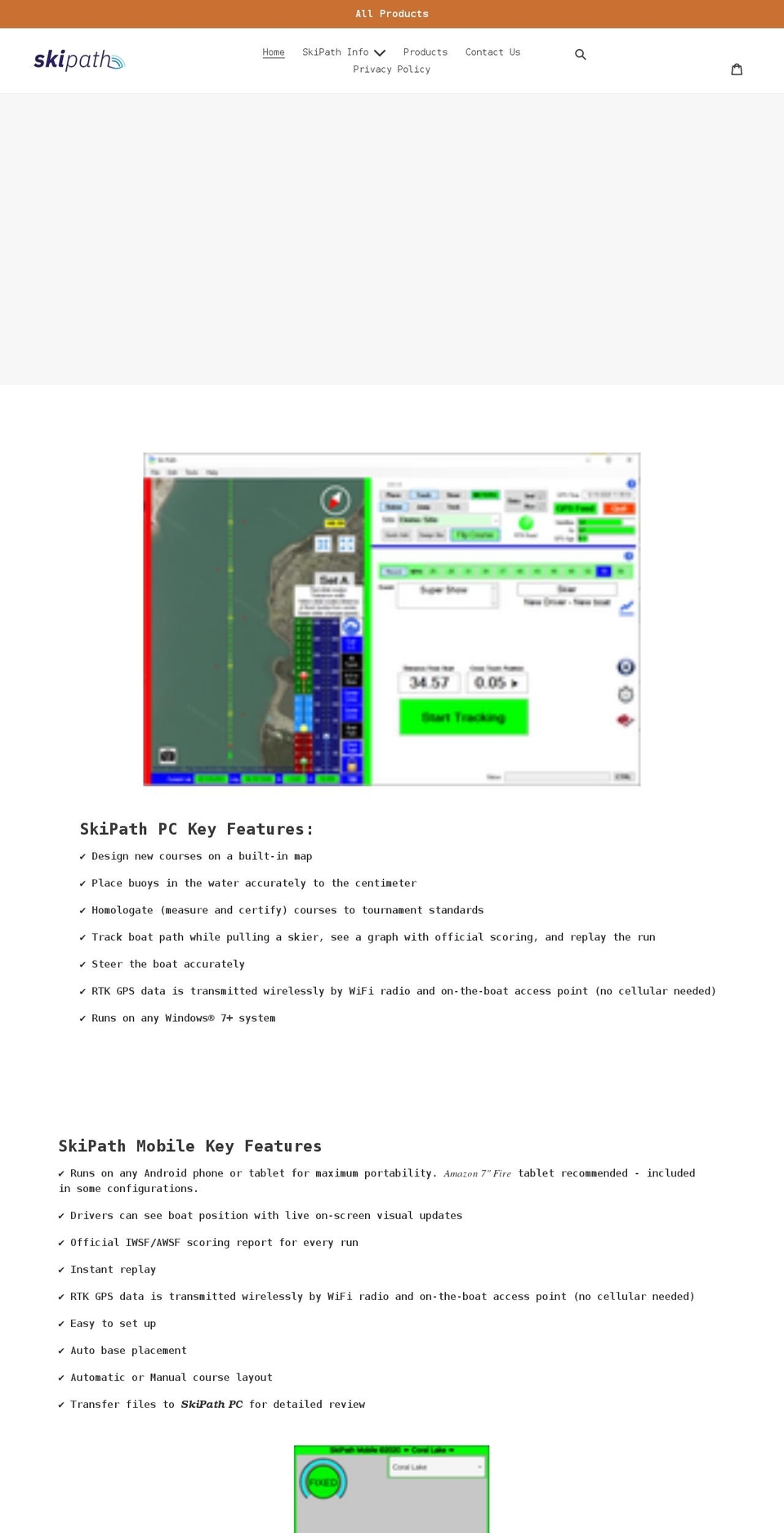skipath.ca shopify website screenshot