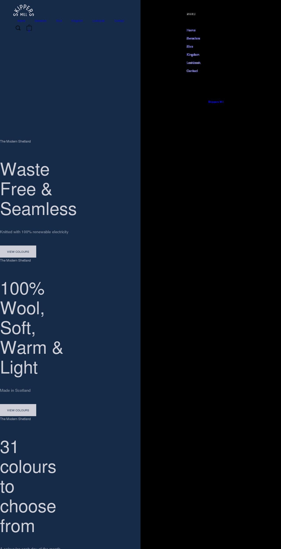 skippersmill.com shopify website screenshot