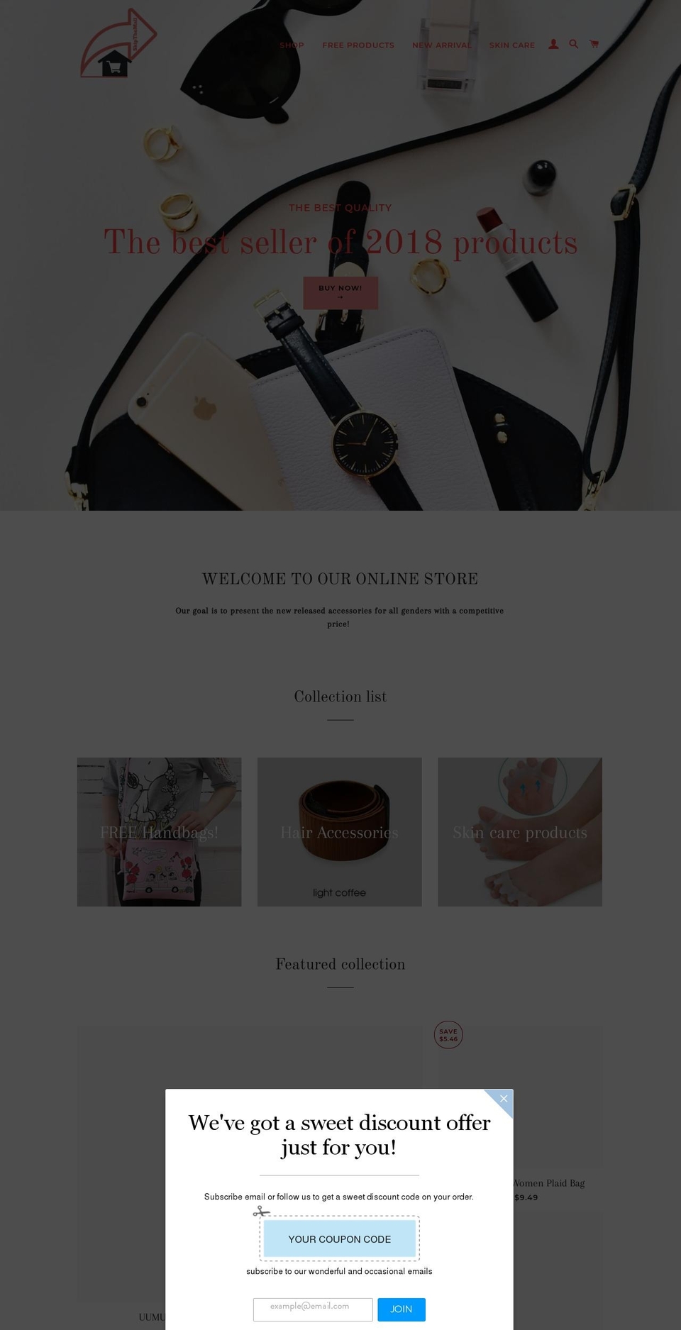 skipthemalls.com — Shopify storefront screenshot