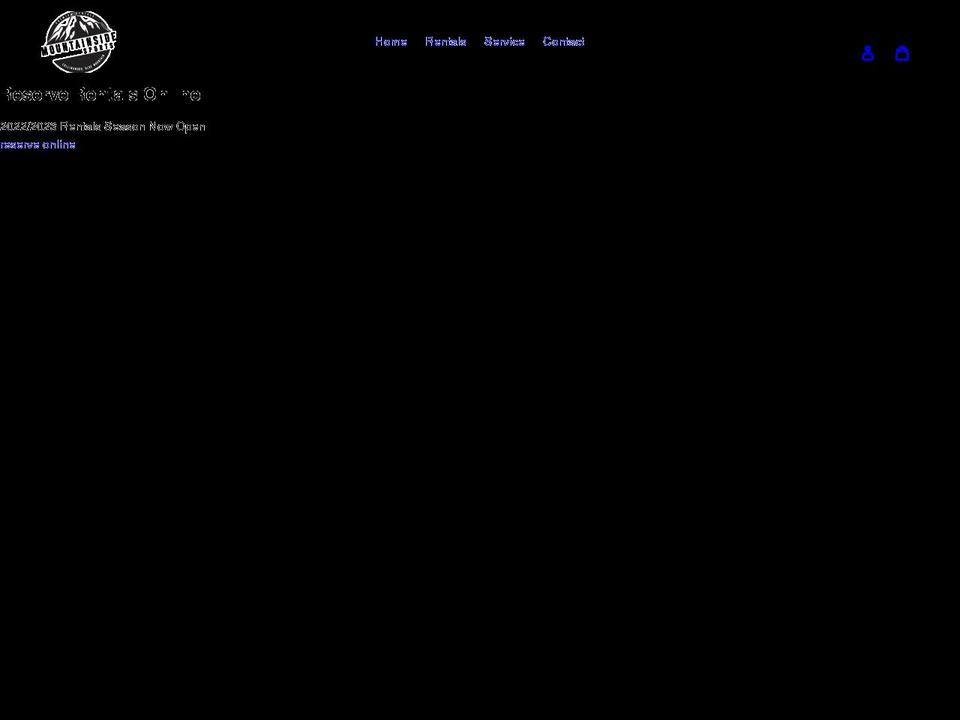 skirentalsbluemountain.com shopify website screenshot