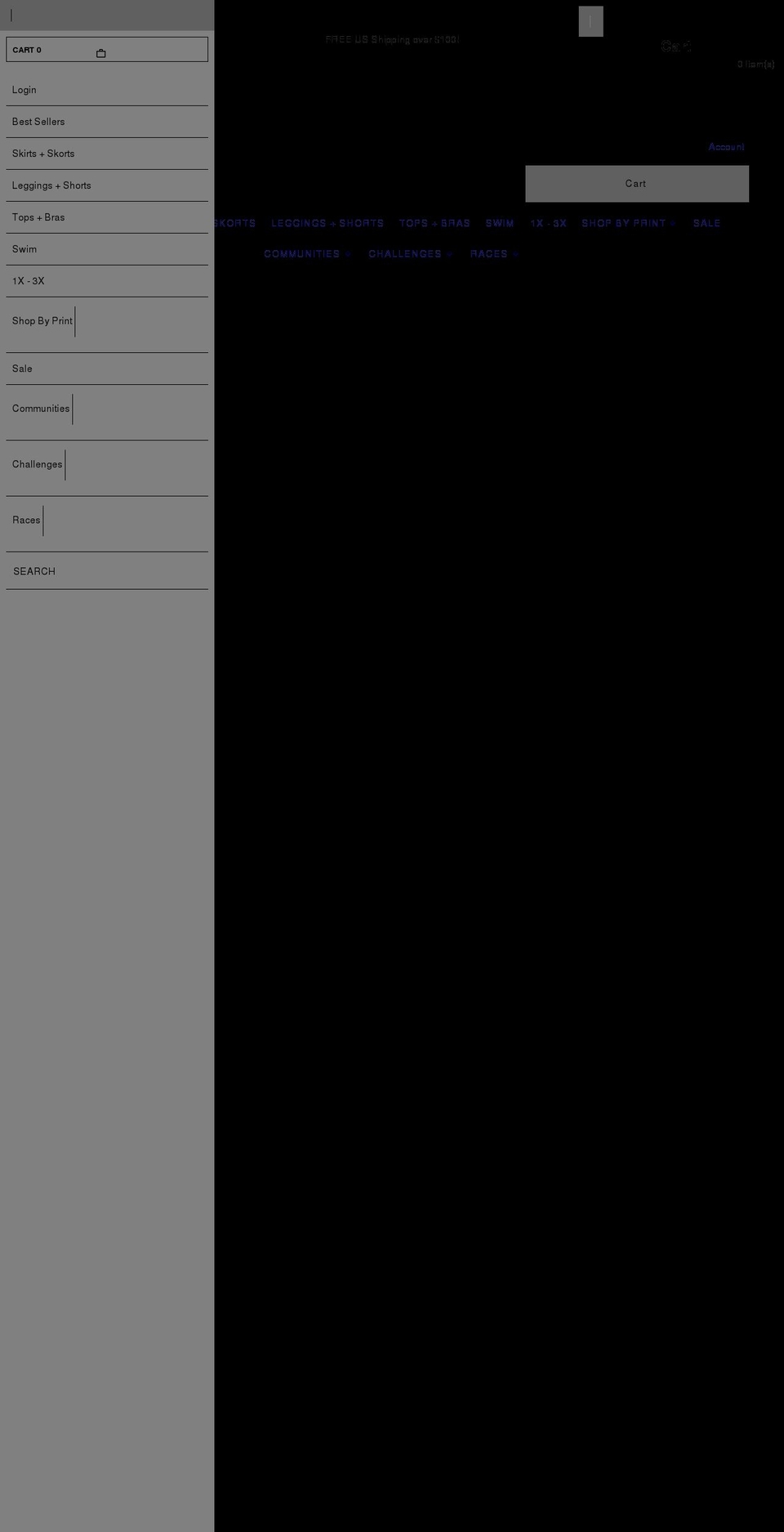 skirtsports.net shopify website screenshot