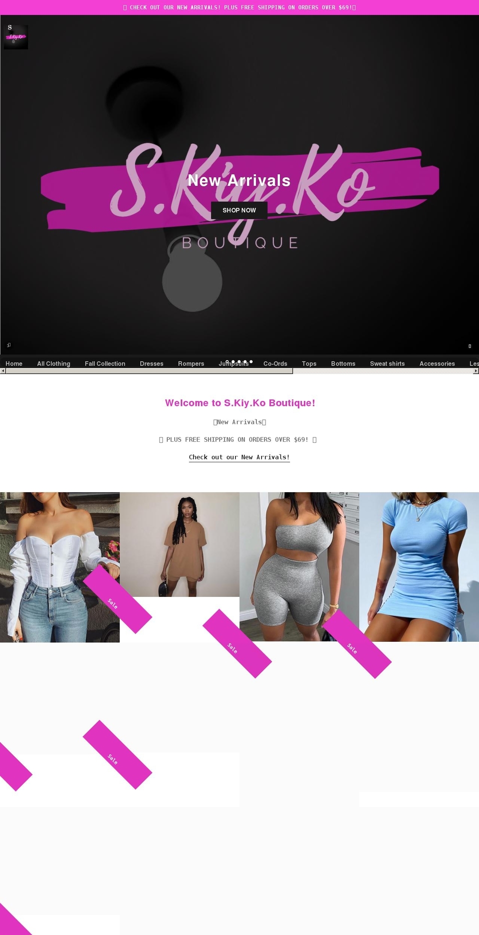 skiyko.com shopify website screenshot