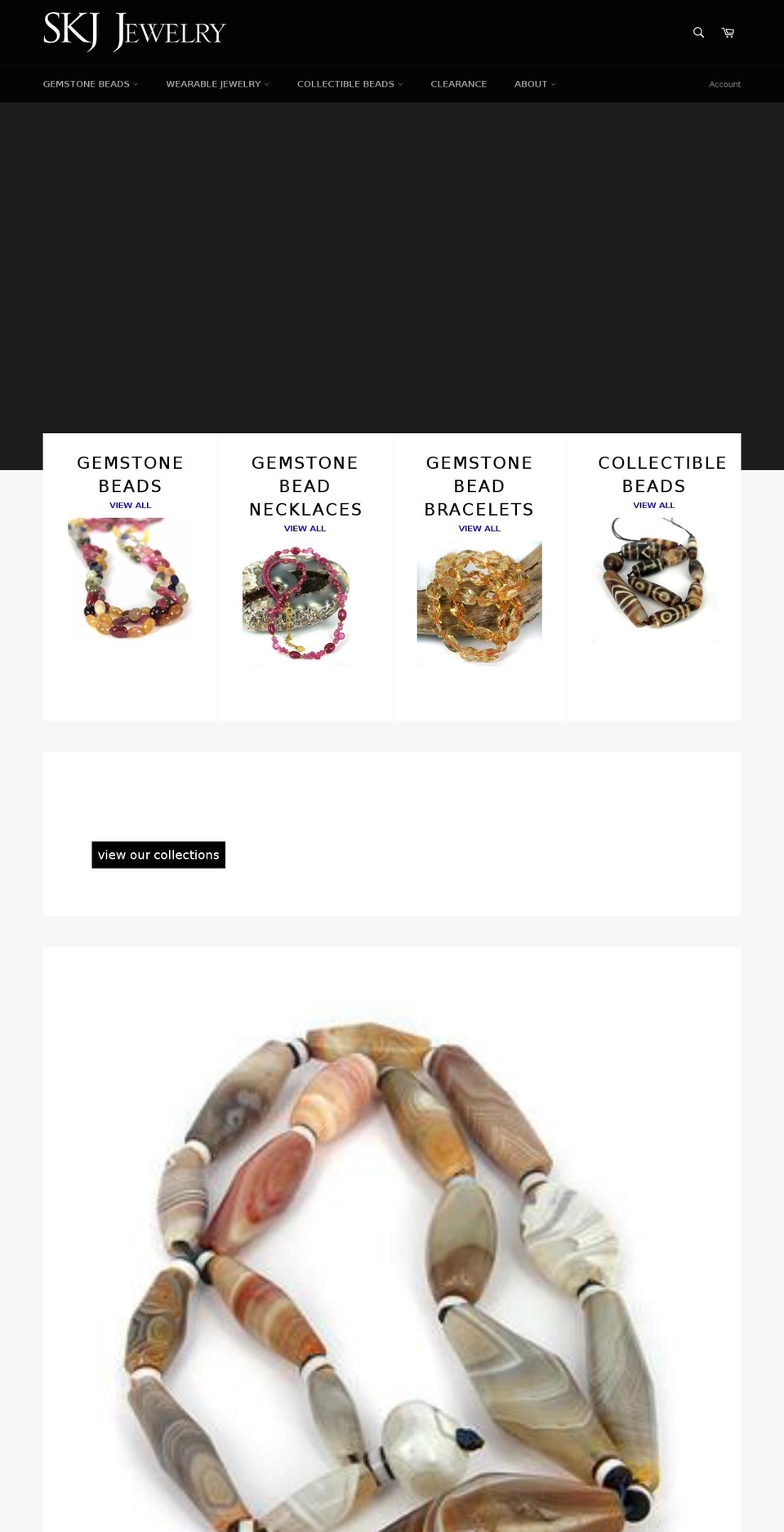 skj-jewelry.com shopify website screenshot