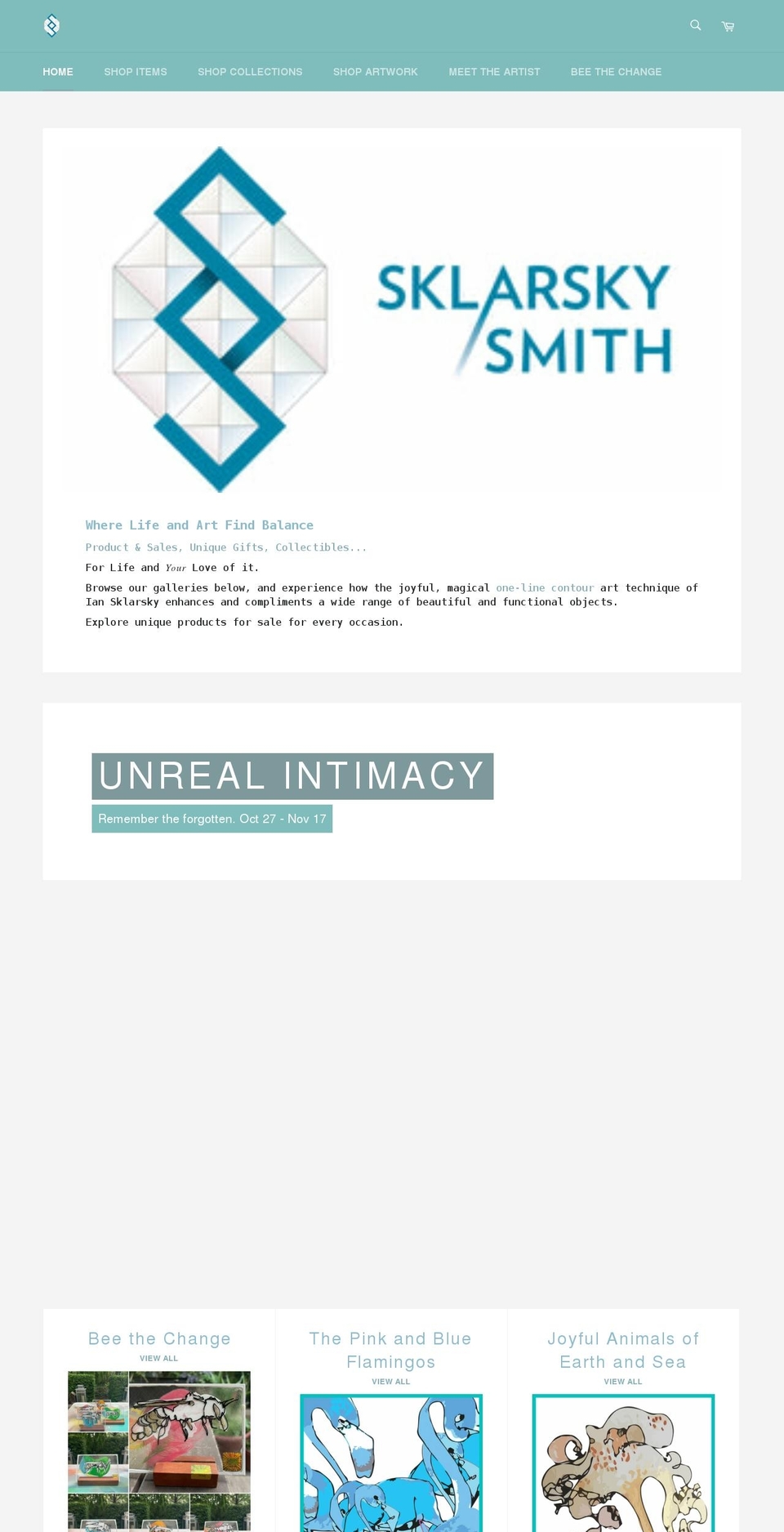 sklarskysmith.com shopify website screenshot