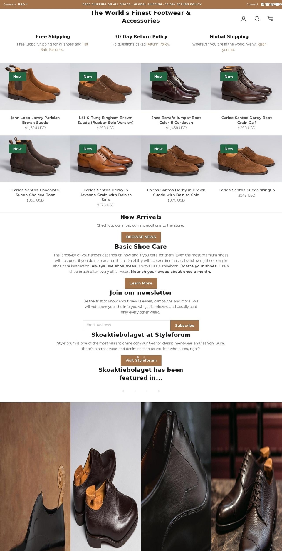 skoak.com shopify website screenshot