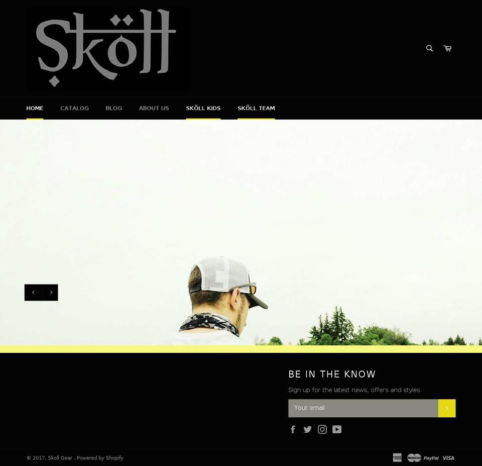 skollgear.com shopify website screenshot